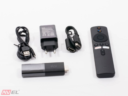 Потолочный монитор на Android AVS115 (черный) + Xiaomi Mi TV Stick + AV1252DC